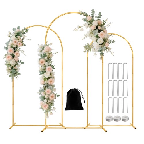 Pack metal arch backdrop - 3,