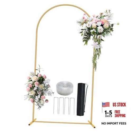 6ft metal wedding arch stand - metal,