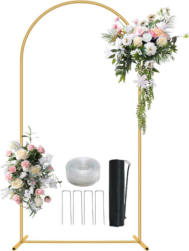 6ft metal arch backdrop - metal,