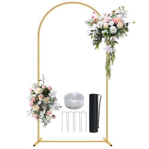 6ft metal arch backdrop - metal,