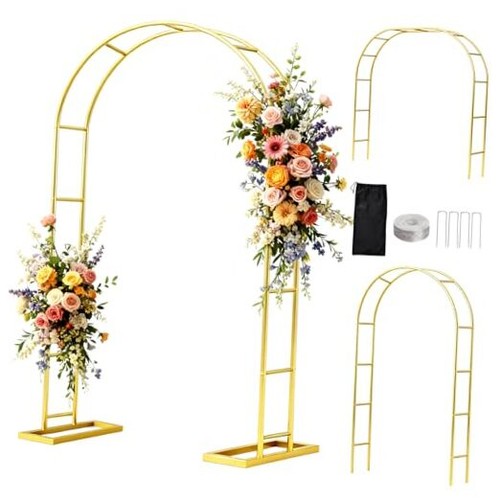 Wedding archx3 5ft garden - wedding,